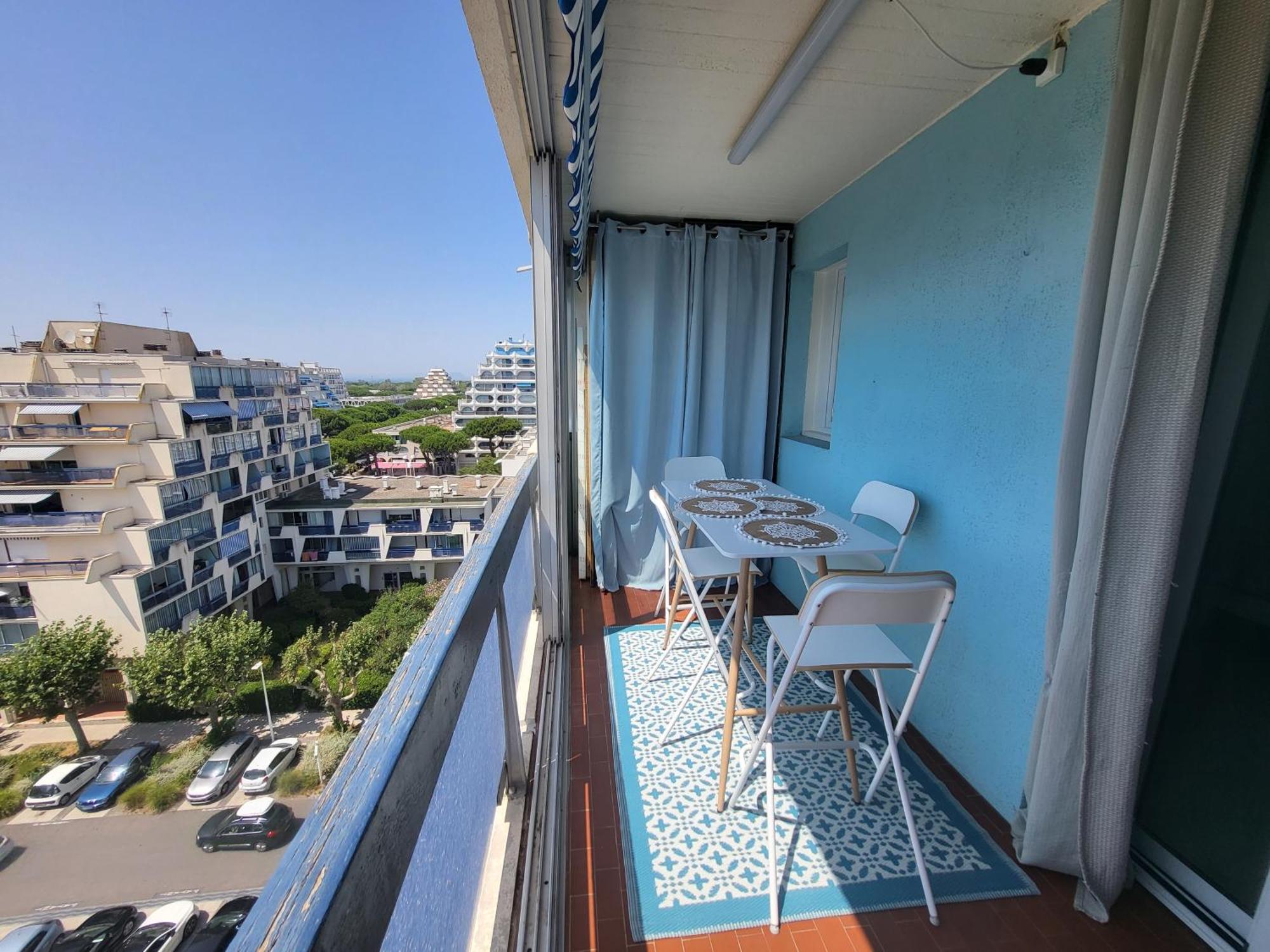 Appartement Lumineux Avec Vue Sur Mer A 50 M De La Plage Et Du Centre La Grande-Motte Exterior photo